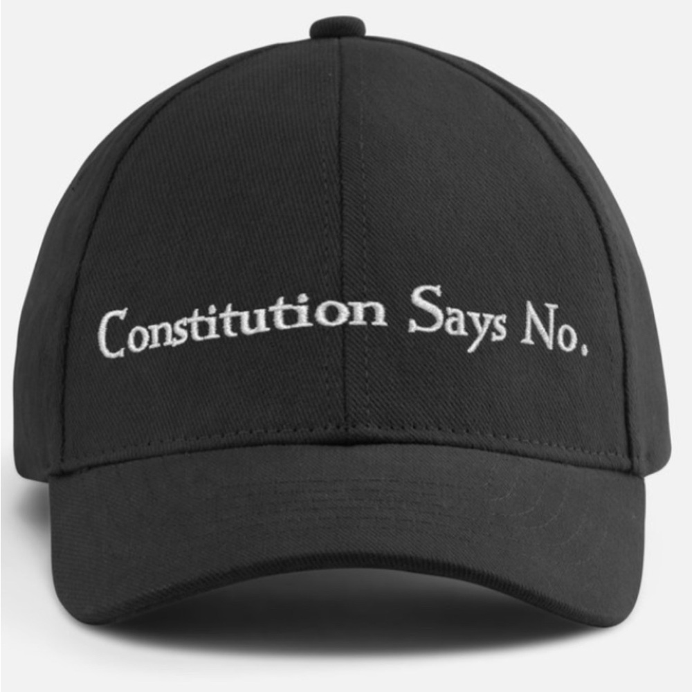 Constitution Says No.